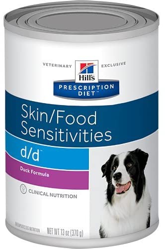 Hills Prescription Diet d/d Skin/food substitutes Duck formula canned dog food
