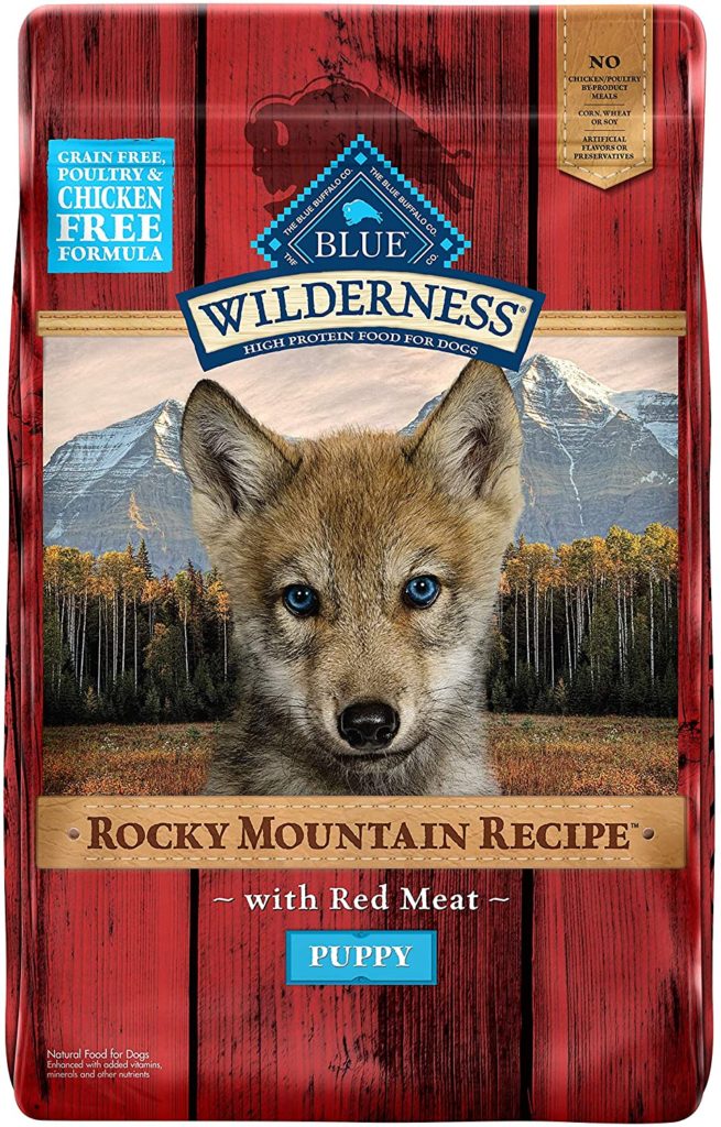 4. Blue Buffalo Wilderness Rocky Mountain Recipe Puppy Food