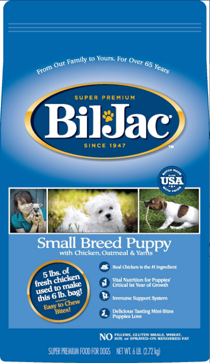 3. Bil-Jac Small Breed Puppy Food Dog food for American Eskimo