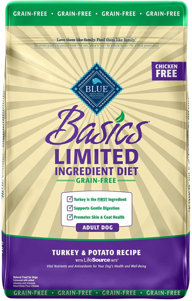1. Blue Buffalo Basics Limited Ingredient Diet Dog food for American Eskimo