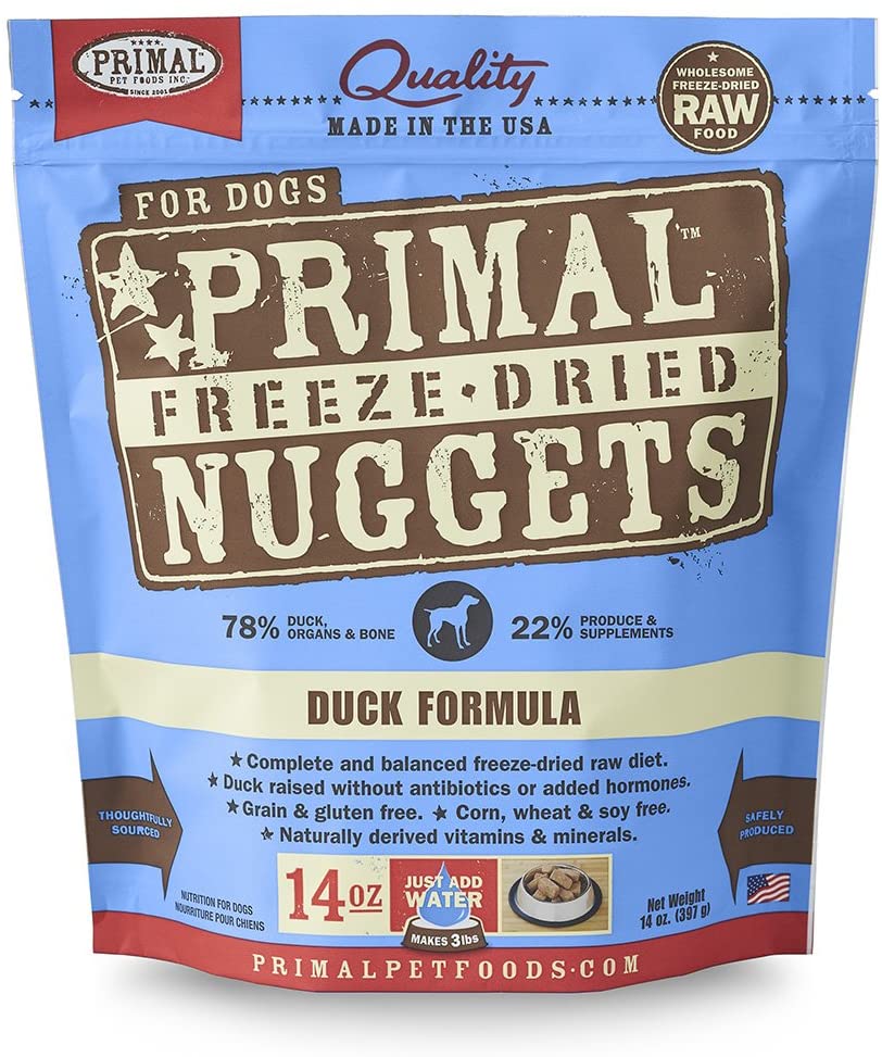 Primal Freeze-Dried Nuggets Duck Formula