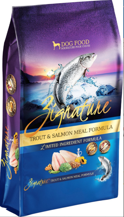 Zignature Trout and Salmon Meal Limited Ingredients Formula